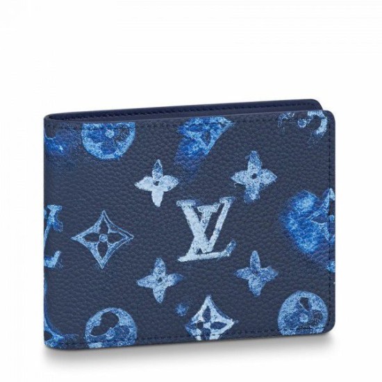 Replica Louis Vuitton Slender Wallet Ink Watercolor M80464