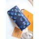 Replica Louis Vuitton Brazza Wallet Ink Watercolor M80465