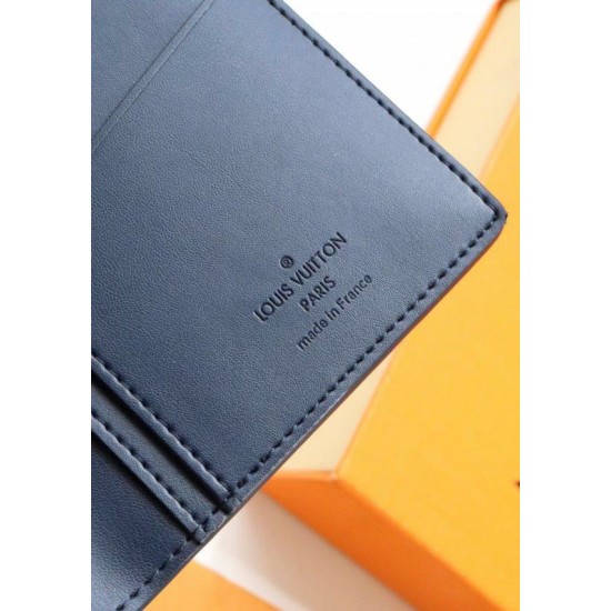Replica Louis Vuitton Brazza Wallet Ink Watercolor M80465