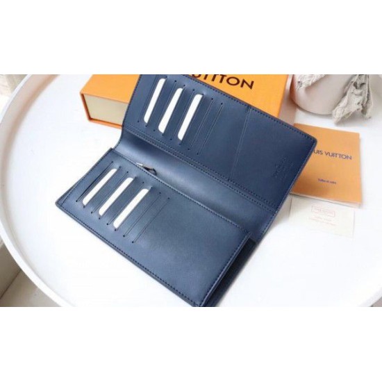 Replica Louis Vuitton Brazza Wallet Ink Watercolor M80465