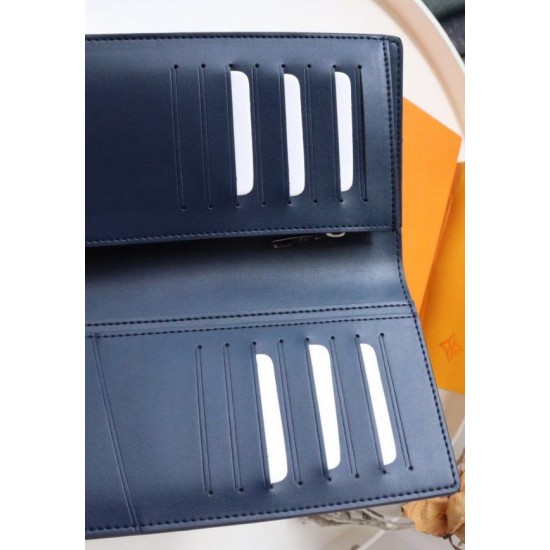 Replica Louis Vuitton Brazza Wallet Ink Watercolor M80465