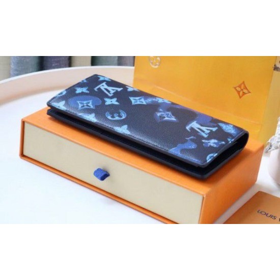 Replica Louis Vuitton Brazza Wallet Ink Watercolor M80465