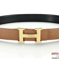Replica Hermes 50mm Saffiano Leather Belt HB113-8