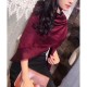 Fake Gucci Classic Silk cashmere 140 x 140cm Red Replica