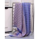 Replica Gucci Classic Silk cashmere 140 x 140cm Blue
