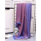 Replica Gucci Classic Silk cashmere 140 x 140cm Blue / Red