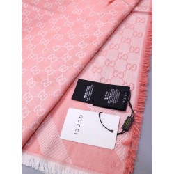 Replica Gucci Classic Silk cashmere 140 x 140cm Pink