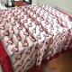 Replica Gucci Cashmere Scarf With Stirrups Print 140 x 140 Red