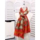 Replica Gucci Classic GG wool Jacquard Scarf 100 x 200 Orange