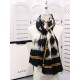Replica Gucci Classic GG wool Jacquard Scarf 100 x 200 Black
