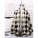 Replica Gucci Classic GG wool Jacquard Scarf 100 x 200 Black