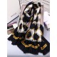 Replica Gucci Classic GG wool Jacquard Scarf 100 x 200 Black