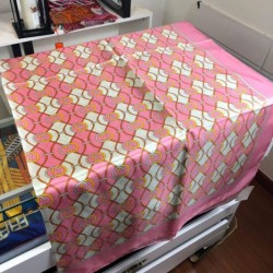Replica Gucci GG Silk Scarf 140 x 140 Rose