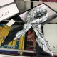 Replica Gucci GG Silk Scarf 140 x 140 Black