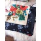 Replica Gucci GG Silk Scarf 140 x 140 Black