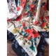Replica Gucci GG Silk Scarf 140 x 140 Black