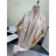 Fake Gucci GG Jacquard Wool Shawl 130 x 130 Pink Replica