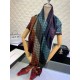 Replica Gucci GG Jacquard Wool Shawl 130 x 130 Red