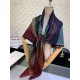 Replica Gucci GG Jacquard Wool Shawl 130 x 130 Red