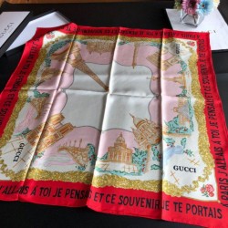 Replica Gucci Classic Schawl 90 x 90 Red