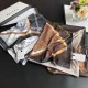Fake Gucci Long Silk scarf with Flora Print 70 x 180cm Replica