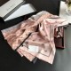 Replica Gucci Long Silk scarf with Bee Print 70 x 180cm Apricot