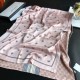 Replica Gucci Long Silk scarf with Bee Print 70 x 180cm Apricot