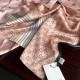 Replica Gucci Long Silk scarf with Bee Print 70 x 180cm Apricot