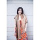 Replica Gucci Long Silk scarf with Bee Print 70 x 180cm Apricot