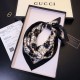 Fake Gucci Classic Schawl 50 x 50 Black Replica