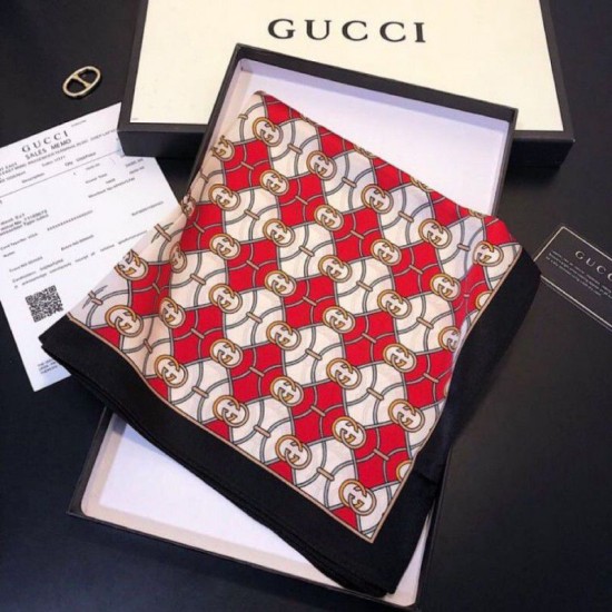 Replica Gucci Classic Schawl 50 x 50 Red