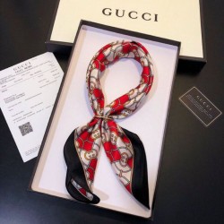 Replica Gucci Classic Schawl 50 x 50 Red