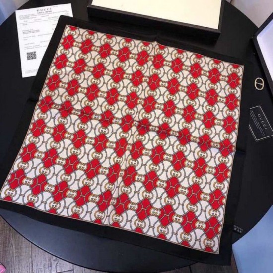 Replica Gucci Classic Schawl 50 x 50 Red