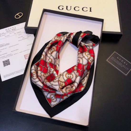 Replica Gucci Classic Schawl 50 x 50 Red