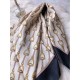 Replica Gucci Scarf With Stirrups Print 90 x 90 Red