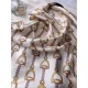 Replica Gucci Scarf With Stirrups Print 90 x 90 Red