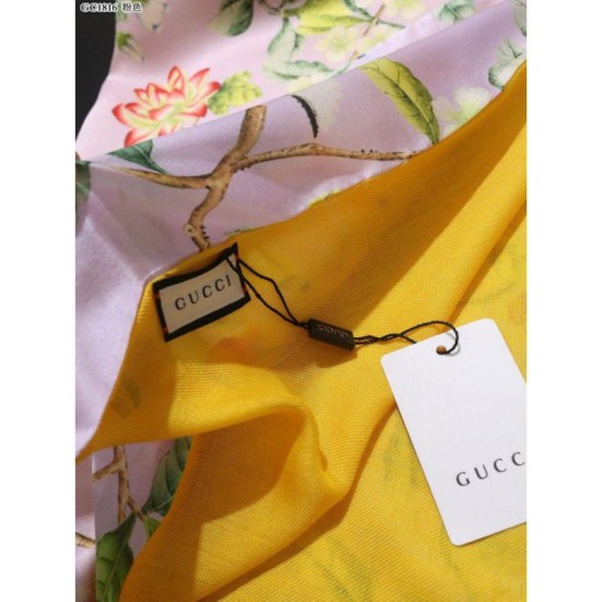 Replica Gucci Silk Cashmere 70 x 180cm Rose