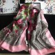 Replica Gucci GG Bouquets Print Silk Scarf 140 x 140 Red