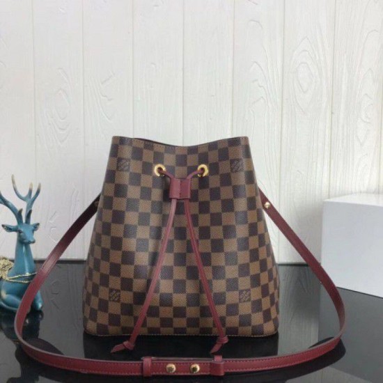 Replica Louis Vuitton Neonoe Bag Damier Ebene N40214