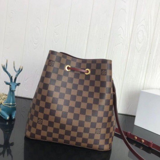 Replica Louis Vuitton Neonoe Bag Damier Ebene N40214