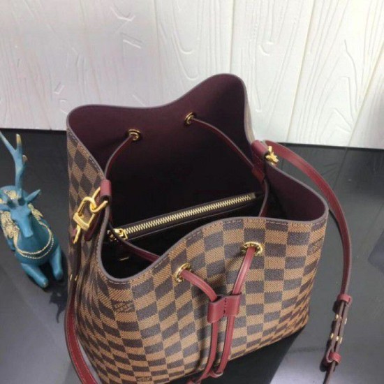 Replica Louis Vuitton Neonoe Bag Damier Ebene N40214