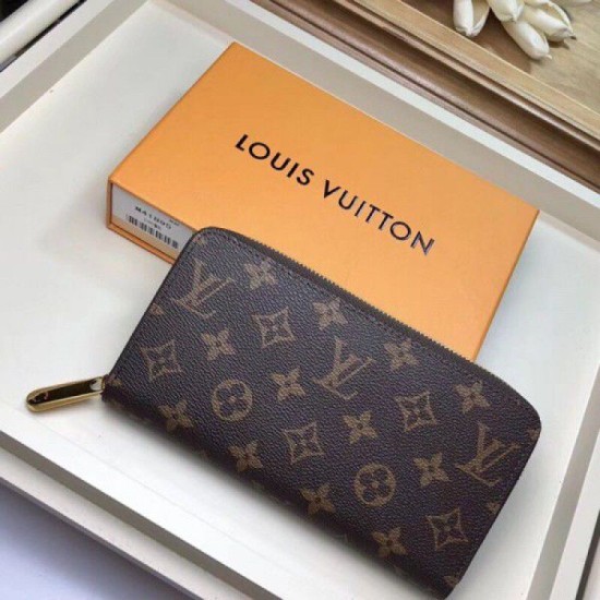 Replica Louis Vuitton Zippy Wallet Monogram Canvas M41895