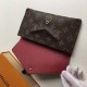 Replica Louis Vuitton Jeanne Wallet Monogram Canvas M62155