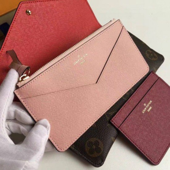 Fake Louis Vuitton Jeanne Wallet Monogram Canvas M62202 Replica