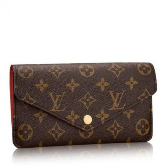 Fake Louis Vuitton Jeanne Wallet Monogram Canvas M62202 Replica