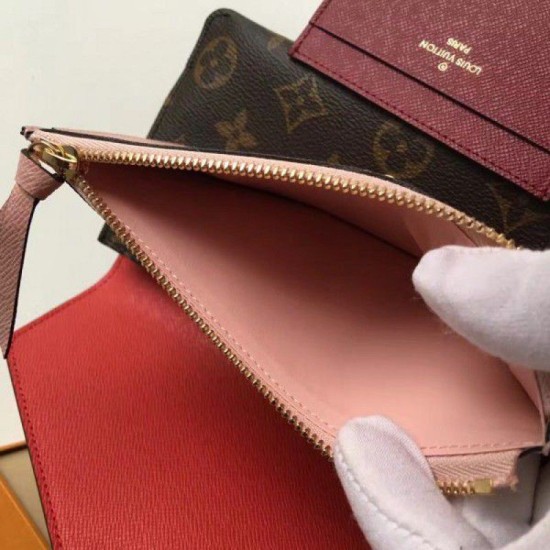 Fake Louis Vuitton Jeanne Wallet Monogram Canvas M62202 Replica