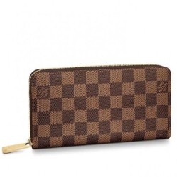 Replica Louis Vuitton Zippy Wallet Damier Ebene Canvas N41661