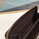 Replica Louis Vuitton Zippy Wallet Damier Ebene Canvas N41661