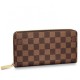 Replica Louis Vuitton Zippy Wallet Damier Ebene Canvas N41661