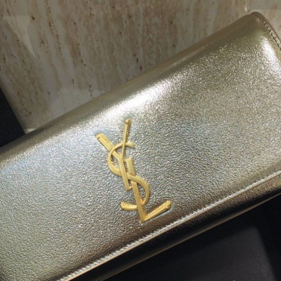 Fake YSL Saint Laurent Classic Clutch Gold Replica Fake YSL Saint Laurent Classic Clutch Gold Replica